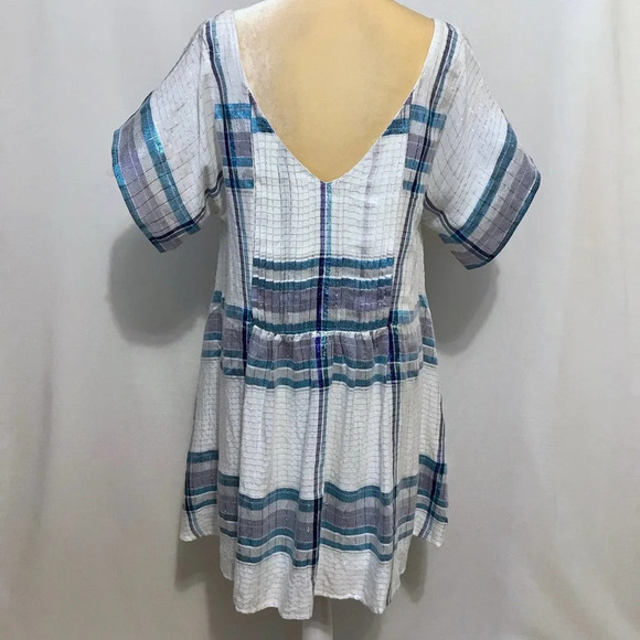 Free People NWT Oversized Mini Dress Women M - Picture 7 of 10